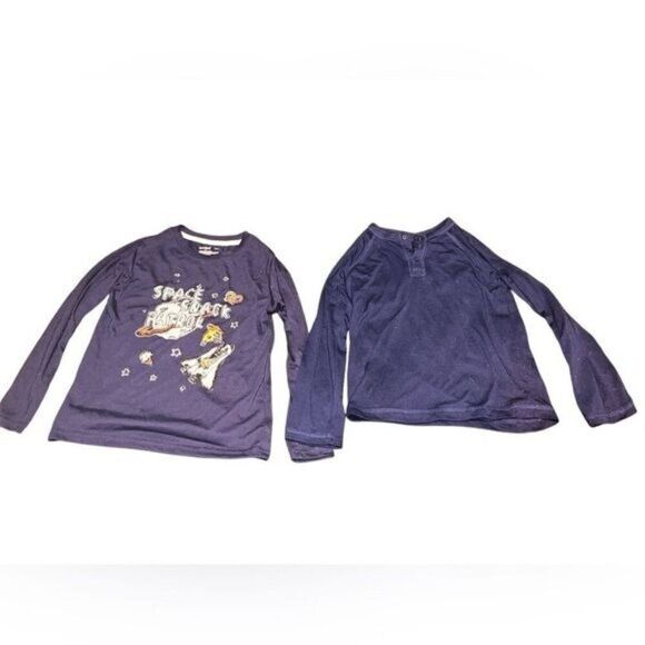 Lot of 2 Boys Long Sleeved Shirts - Picture 1 of 2